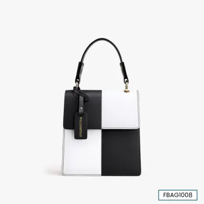 SPARKLE BLACK & WHITE BAG